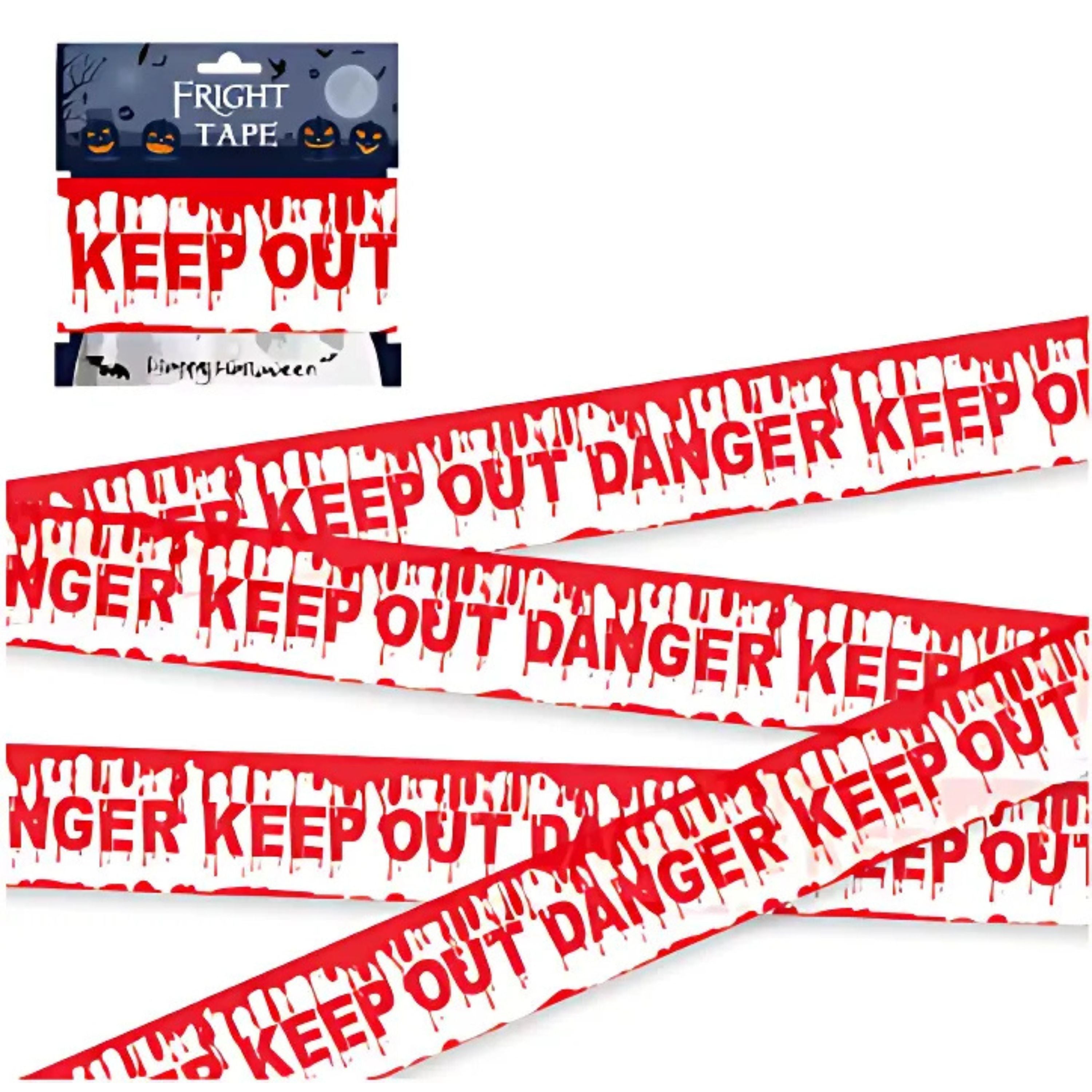 Kitcheniva Halloween Decor Danger Tape 6M 2 Pcs