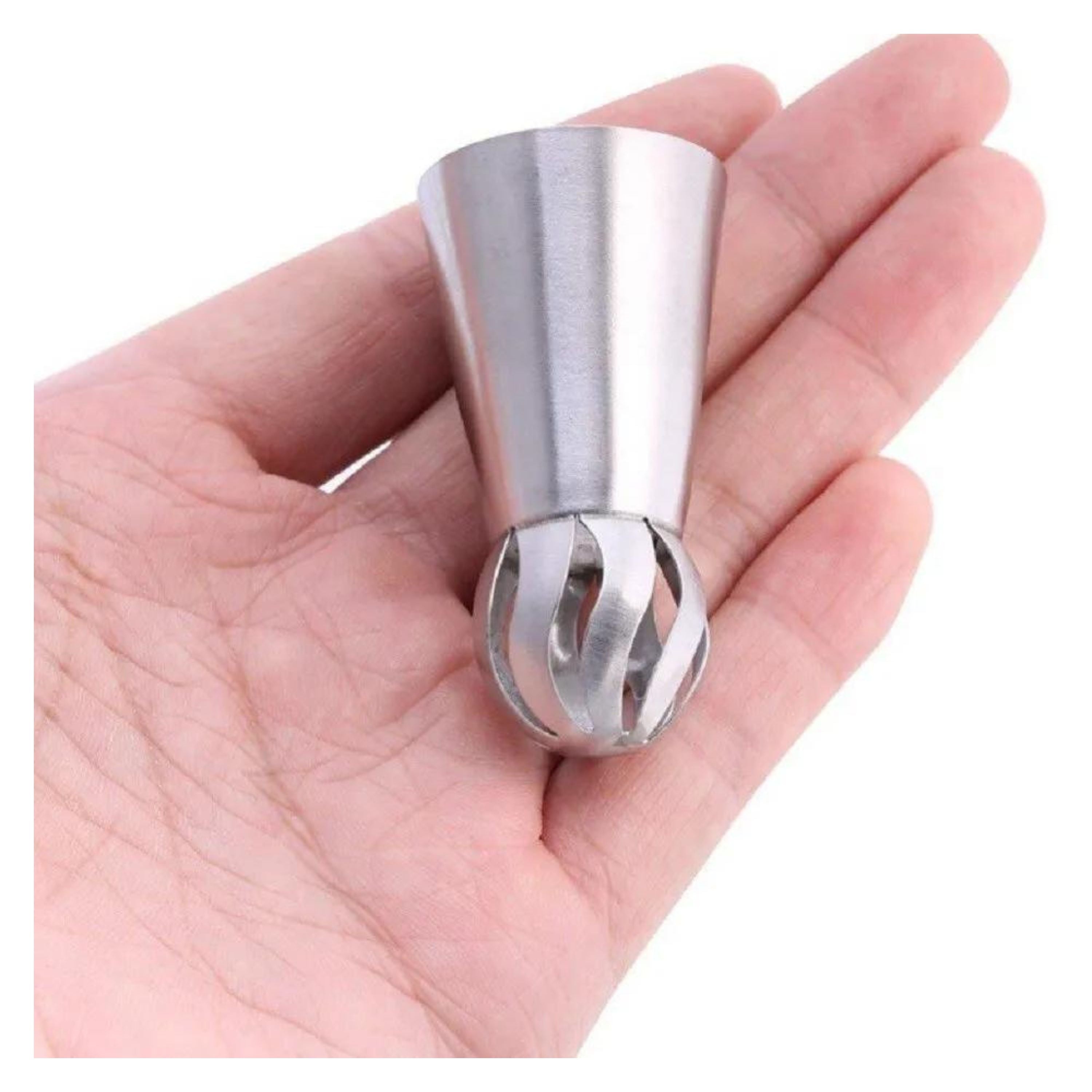 Kitcheniva Russian Ball Sphere Icing Nozzles Set 3 Pcs