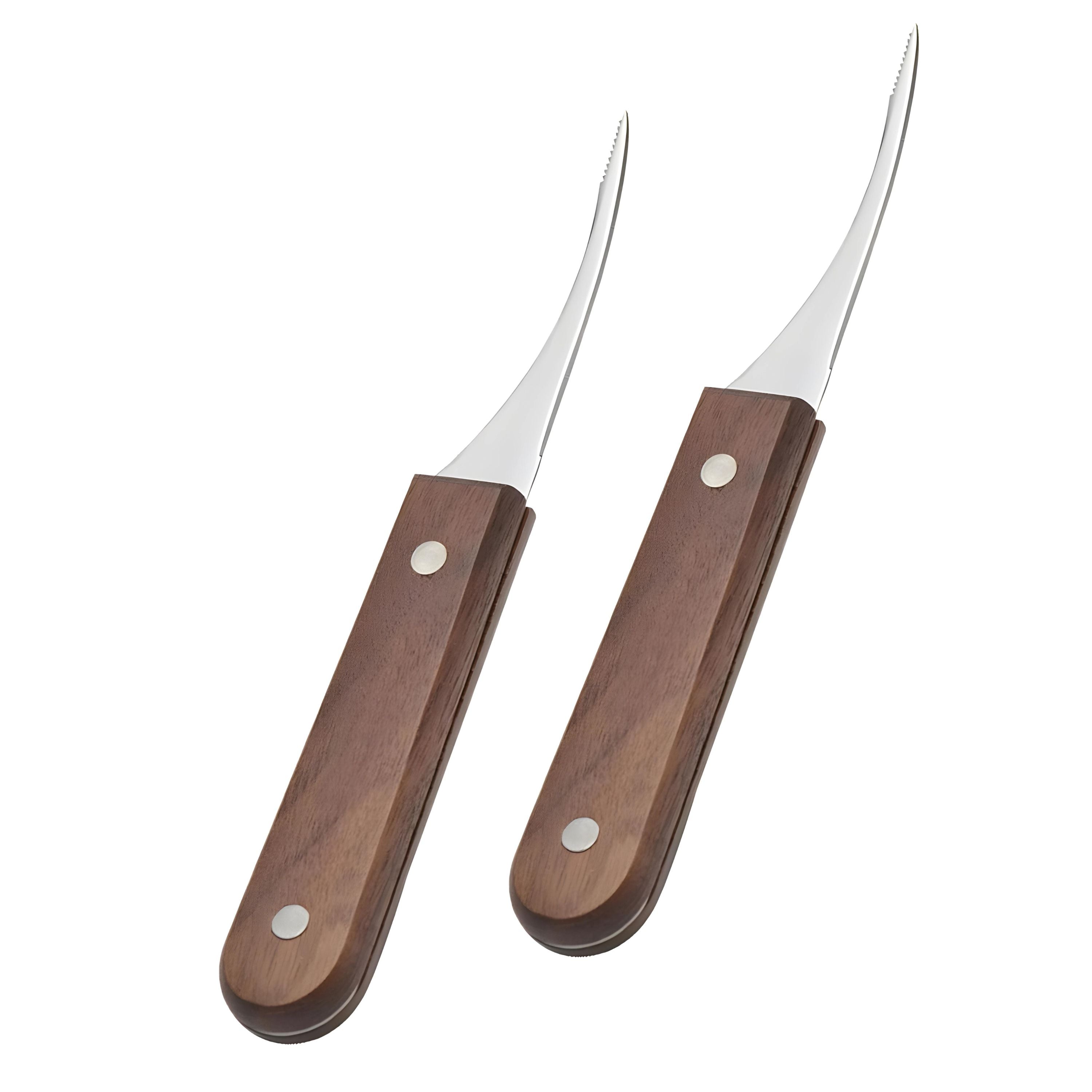 Kitcheniva Stainless Steel Shrimp Peeler & Deveiner Set 2 Pcs