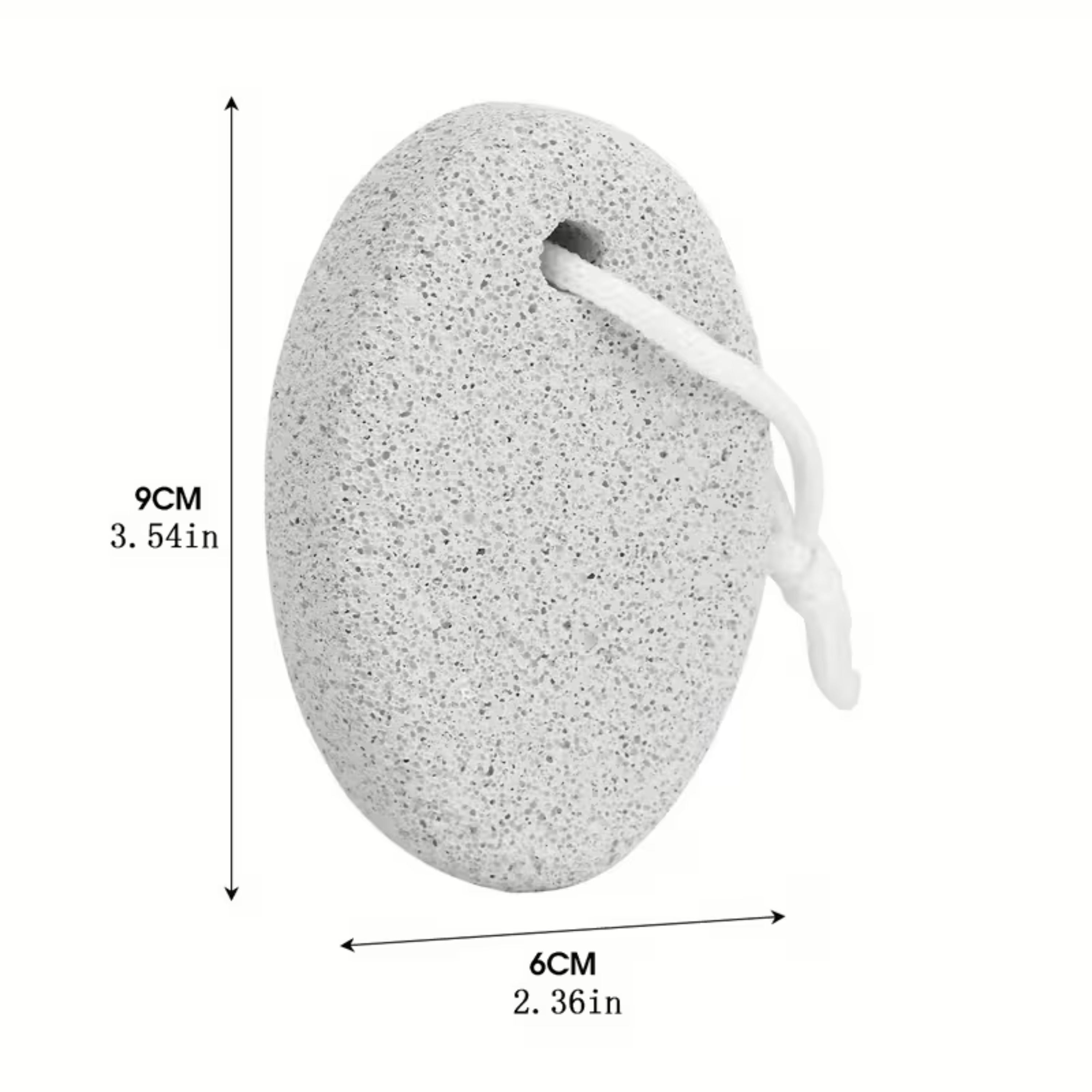 Kitcheniva 2 Pack Heavy Duty Pumice Stone Foot File with Rope - Callus Remover & Foot File