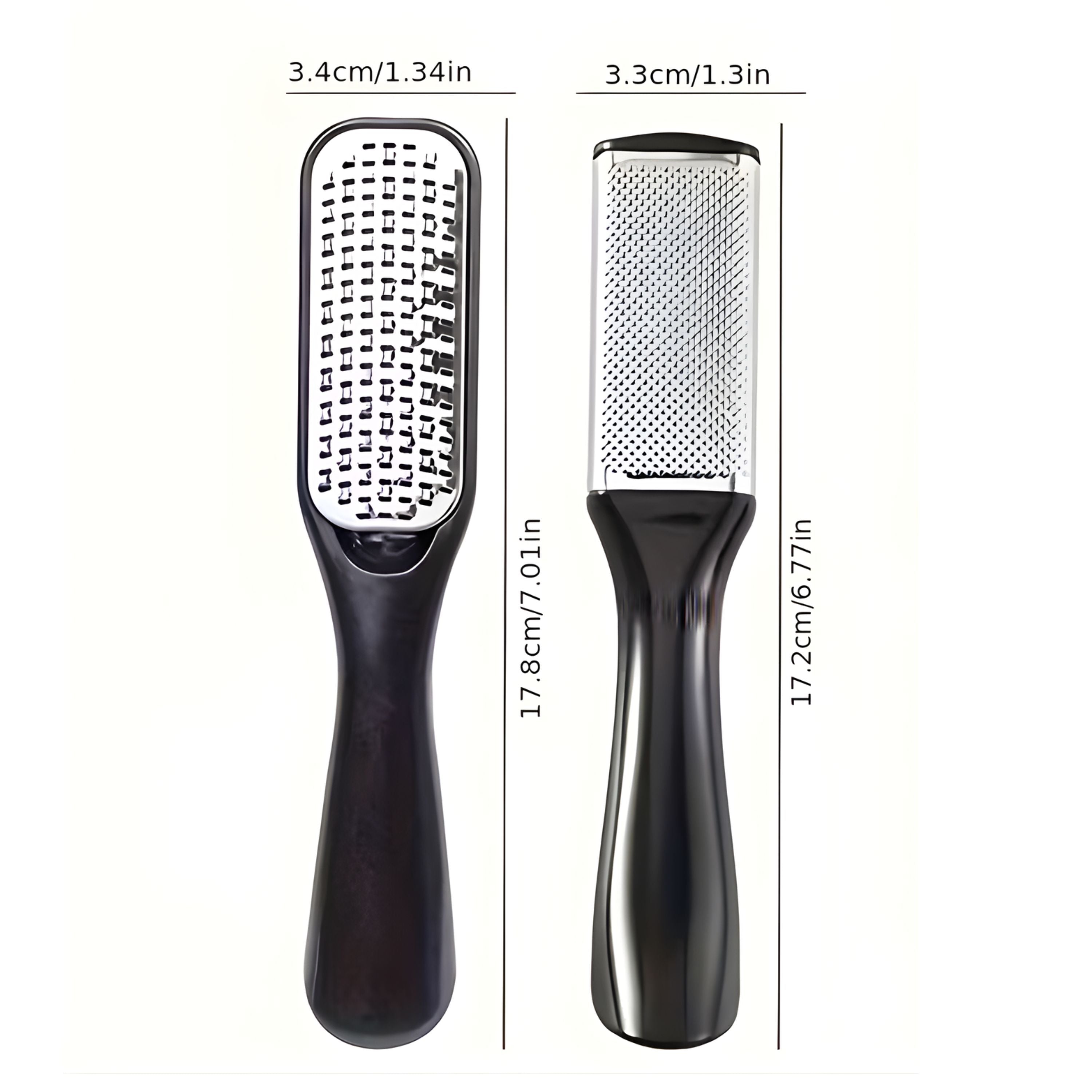 Kitcheniva 2 Pack Foot File Set - Callus Remover & Foot Scrubber