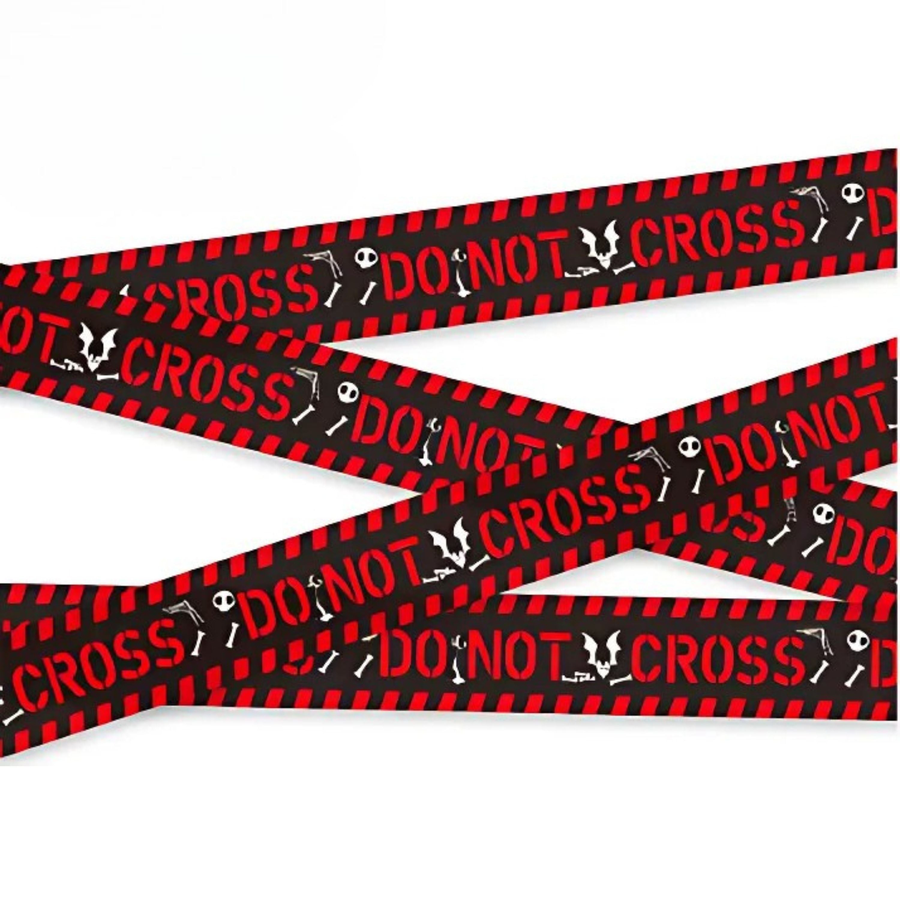 Kitcheniva Halloween Decor Do Not Cross Tape 6M 2 Pcs