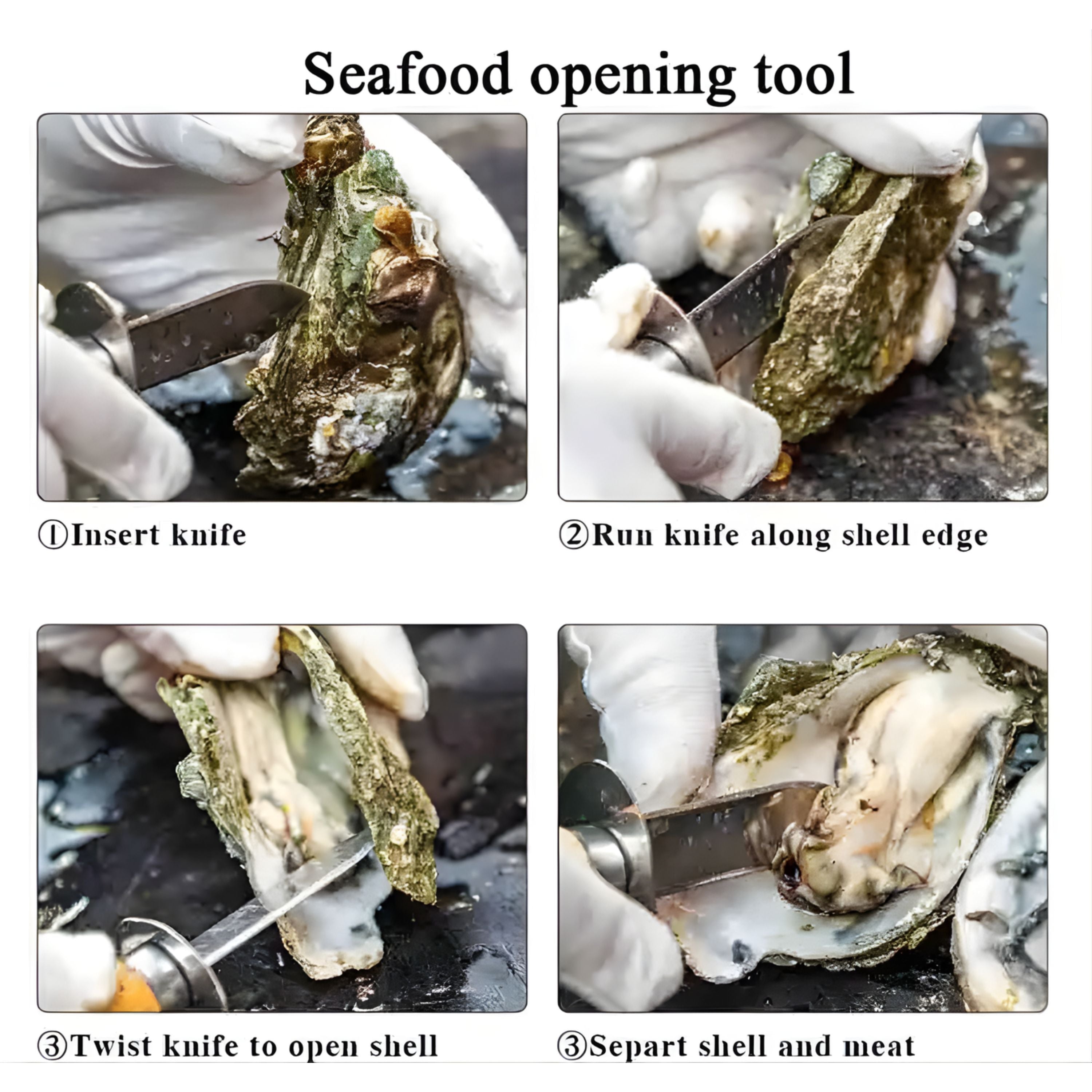 Kitcheniva Oyster Shucking Knife 1 Pc