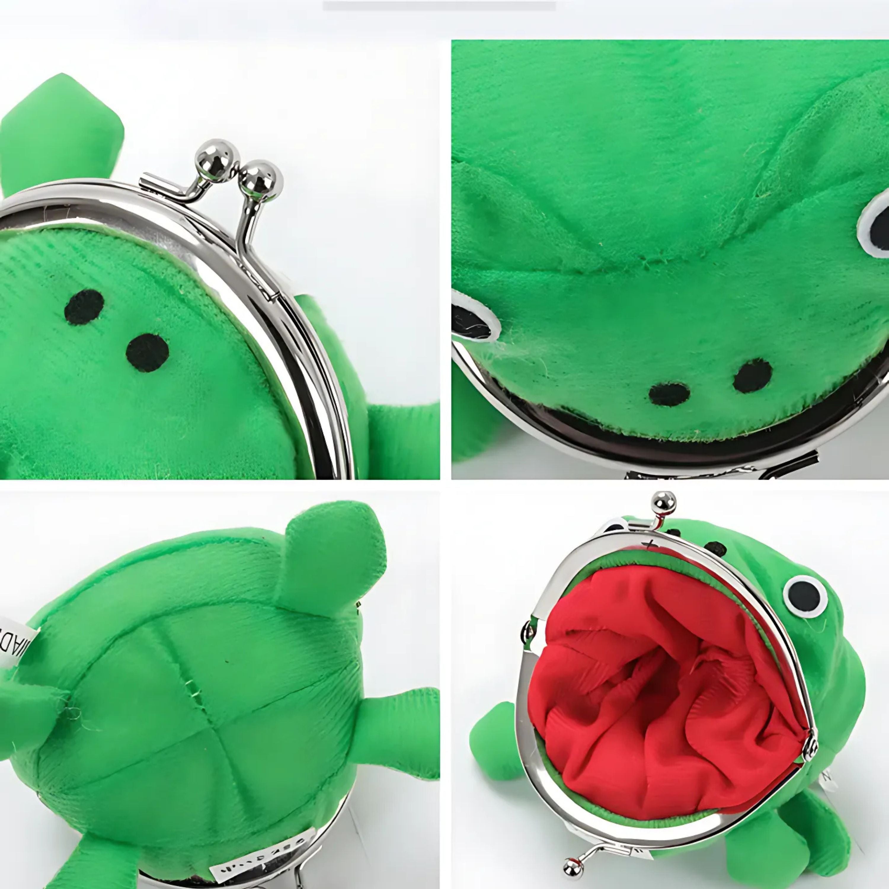 Kitcheniva Frog Coin Pouch - Small Cute Coin Wallet