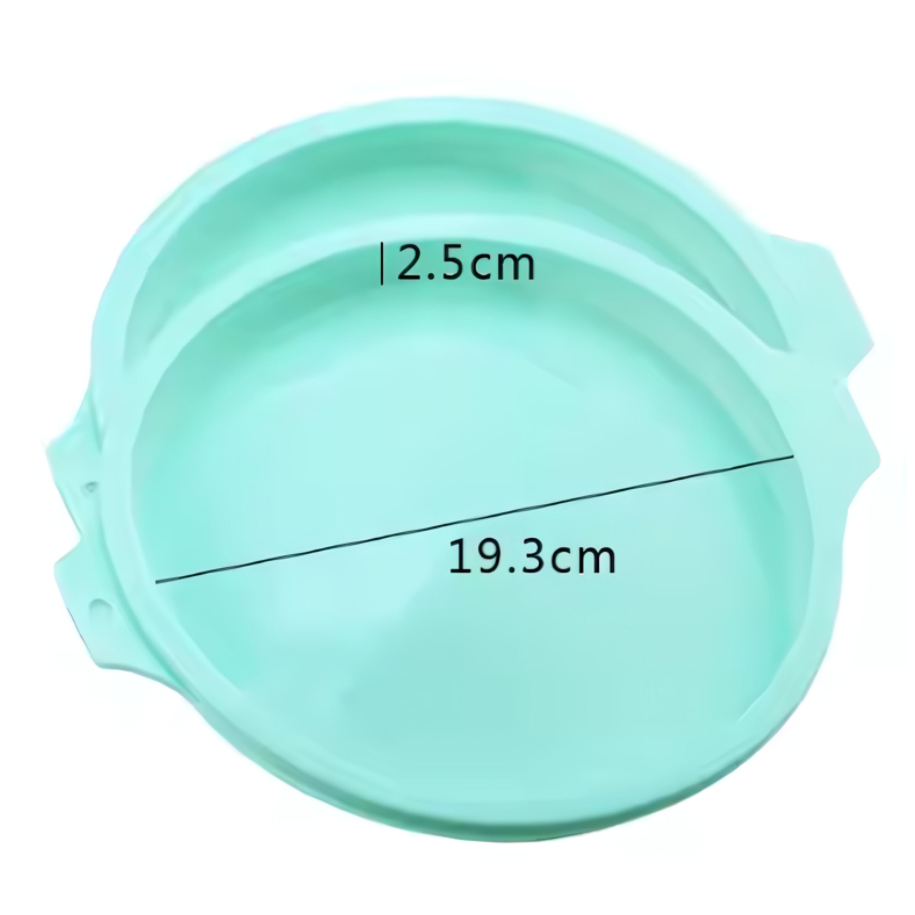 Kitcheniva 8" Silicone Bakeware Round Cake Pan 2 Pcs
