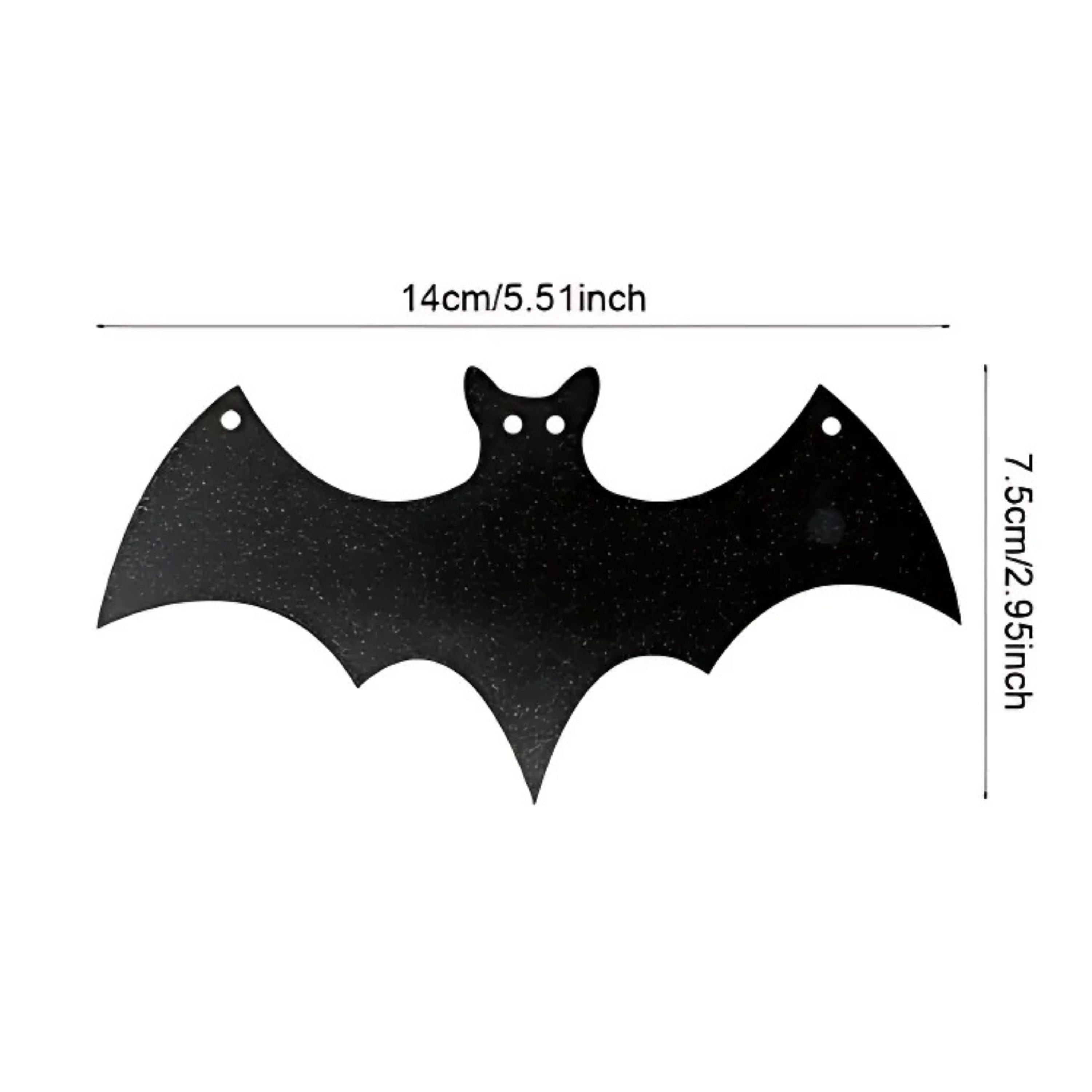 Kitcheniva Halloween Bat Garland 2 Pack – Hanging Decorations for Spooky Party & Haunted House