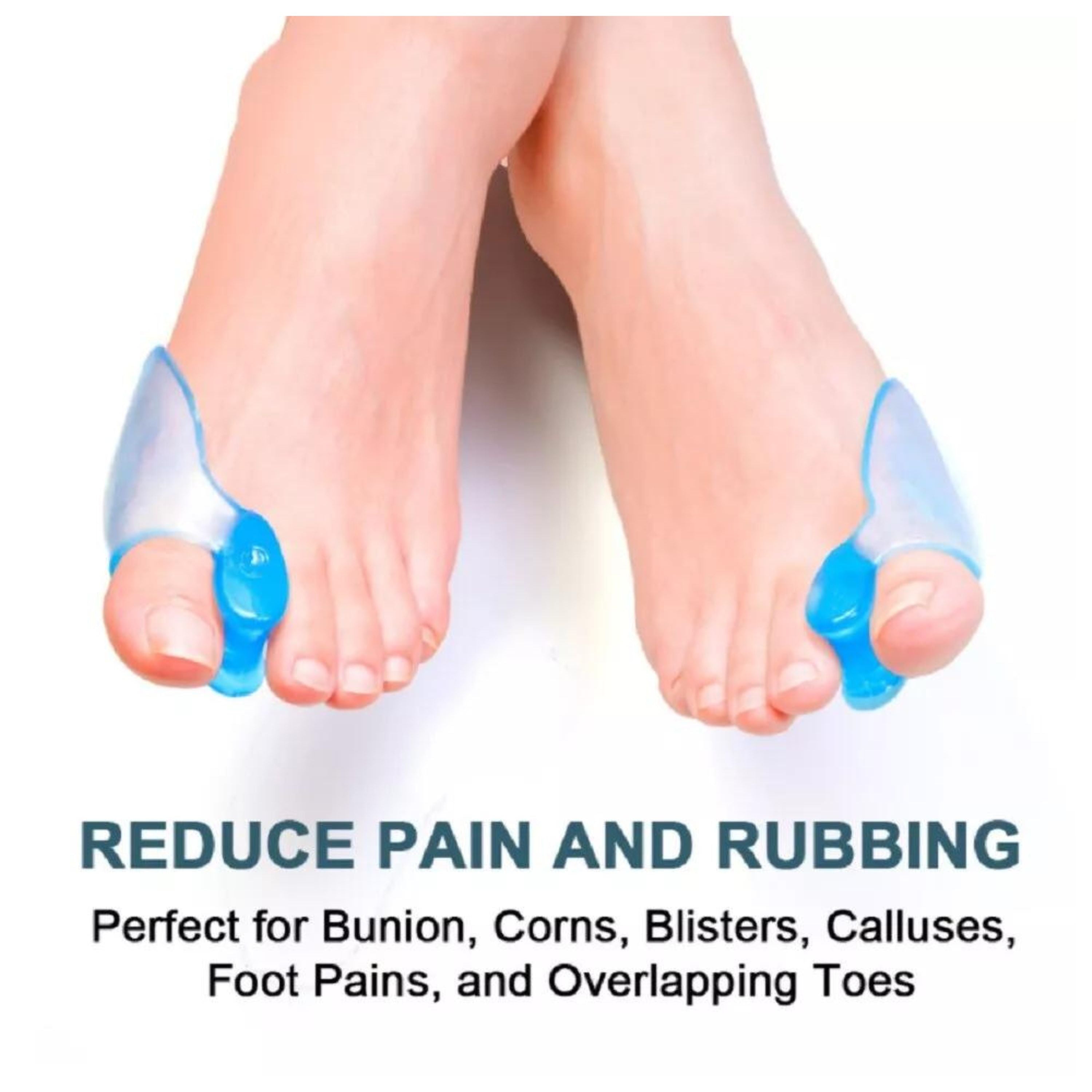 Kitcheniva Silicone Gel Bunion Corrector & Toe Separator 1 Pair