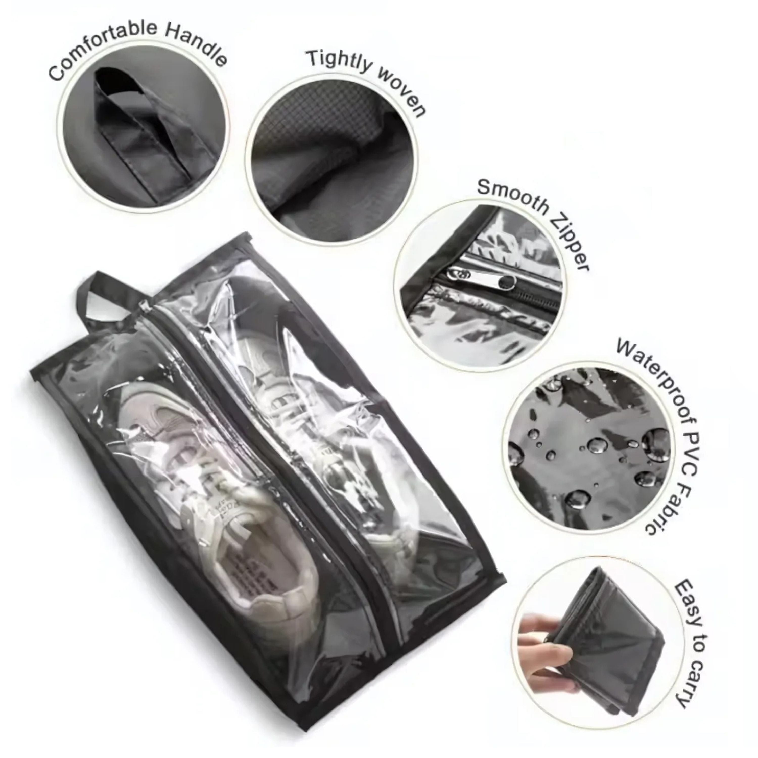 Kitcheniva Large Travel Shoe Bag 3 Pcs