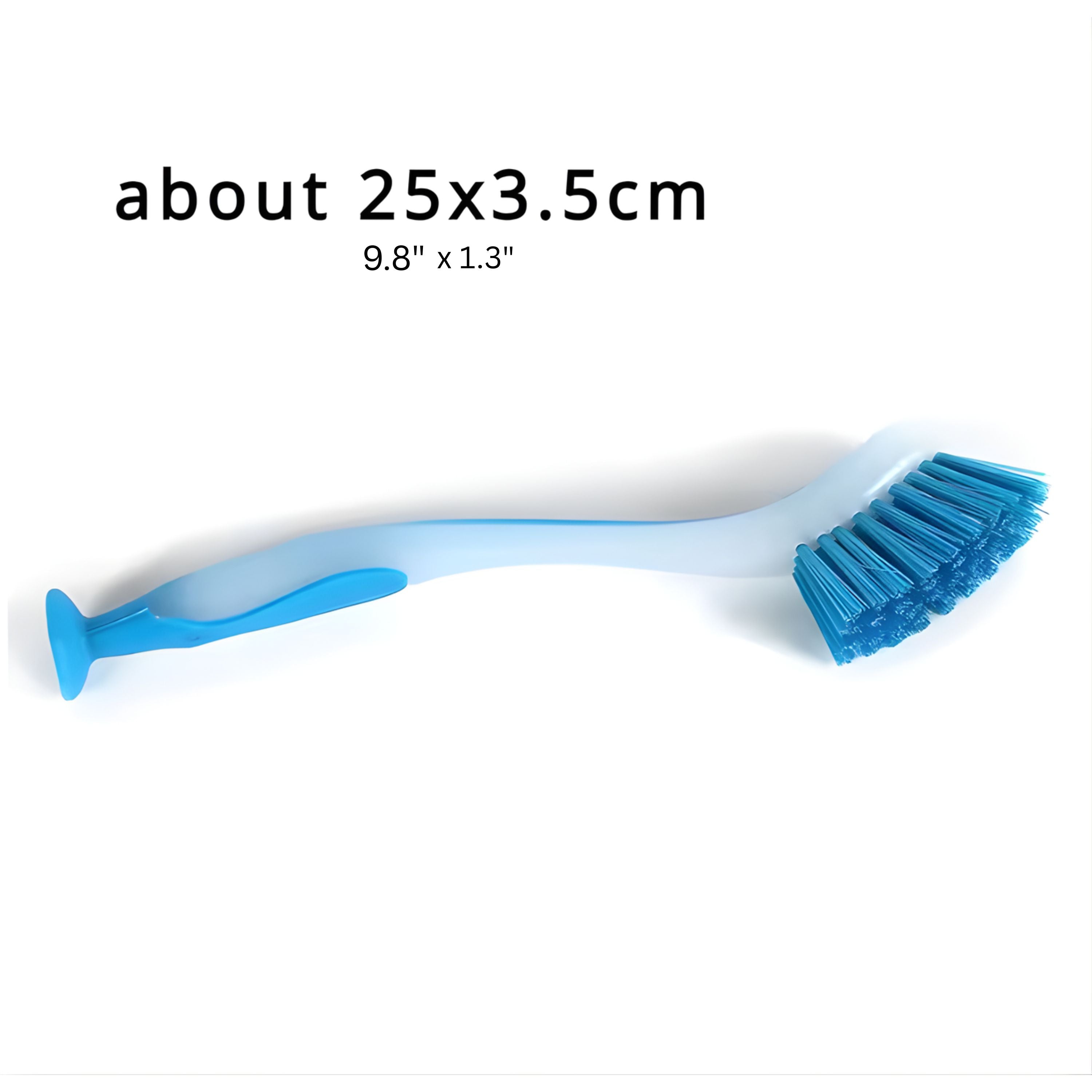 Kitcheniva Durable Dishwashing Brush with Suction Cups– Heavy-Duty Kitchen Scrubber for Pots, Pans, & Sink