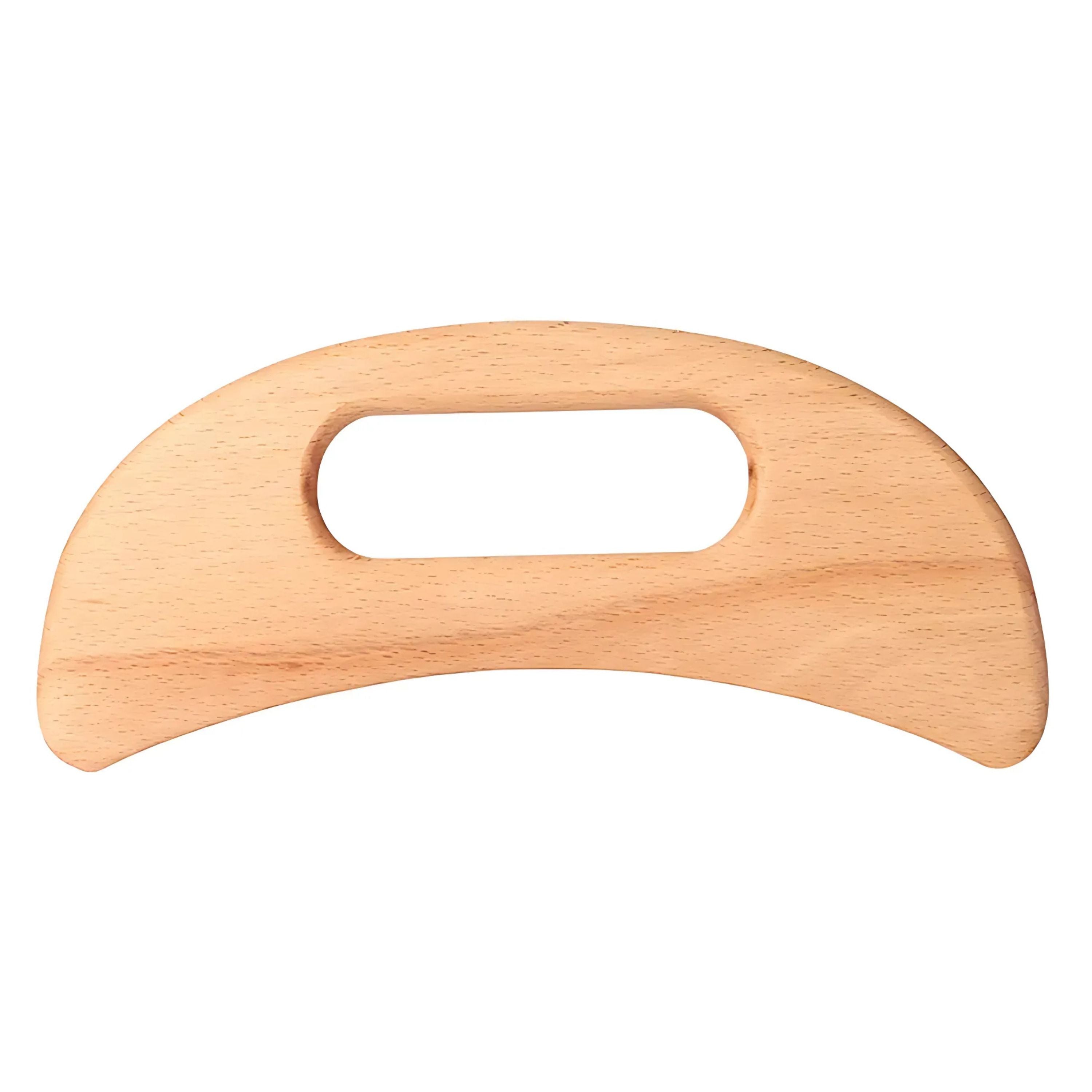 Kitcheniva Wooden Gua Sha Massage Tool – Large Body Scraper for Back, Neck, Legs & Arms, Improves Circulation & Lymphatic Drainage