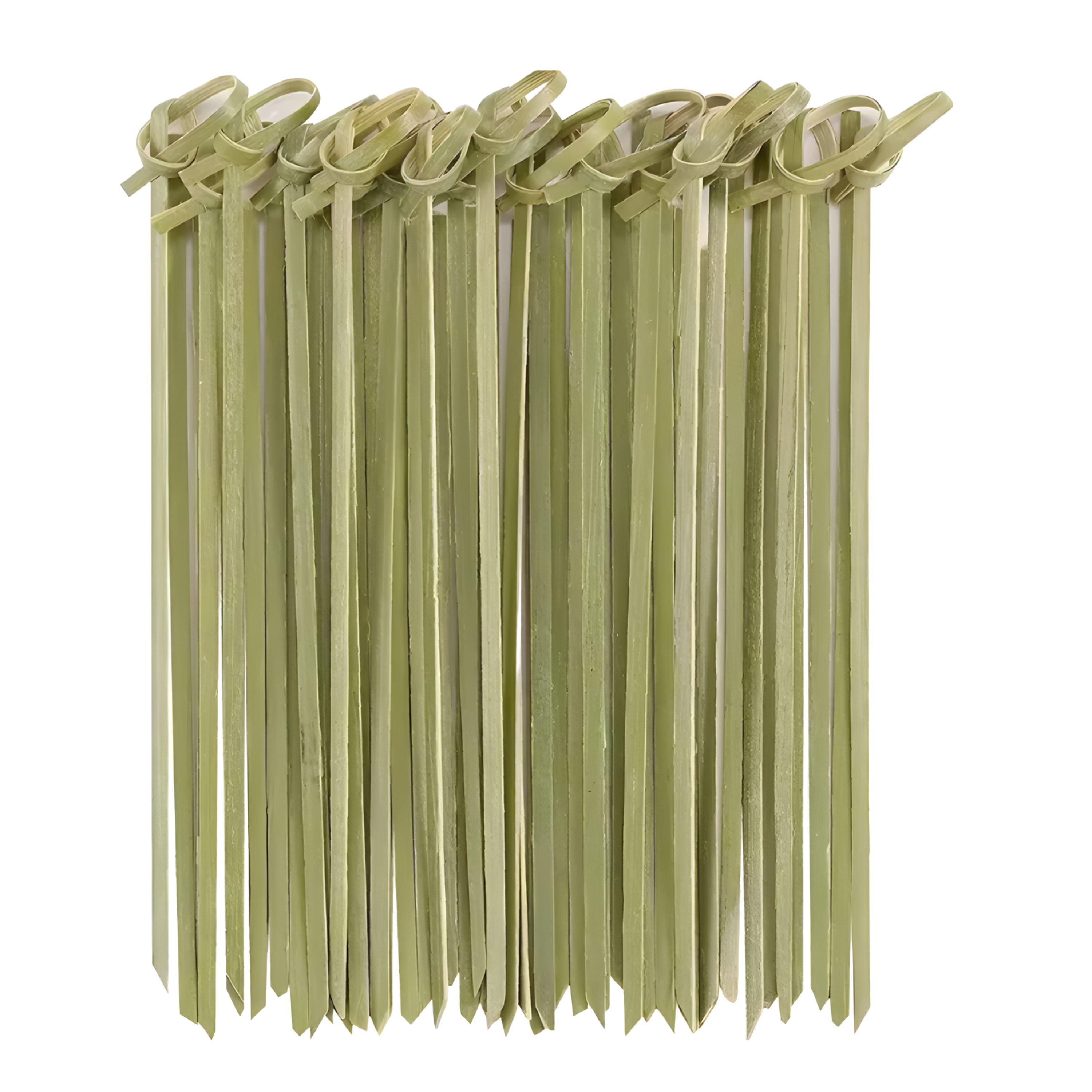 Kitcheniva 100 Pcs Disposable Bamboo Food Skewers & Picks - Perfect for BBQ, Cocktails, Fruits, Cheese, Snacks, Sandwiches