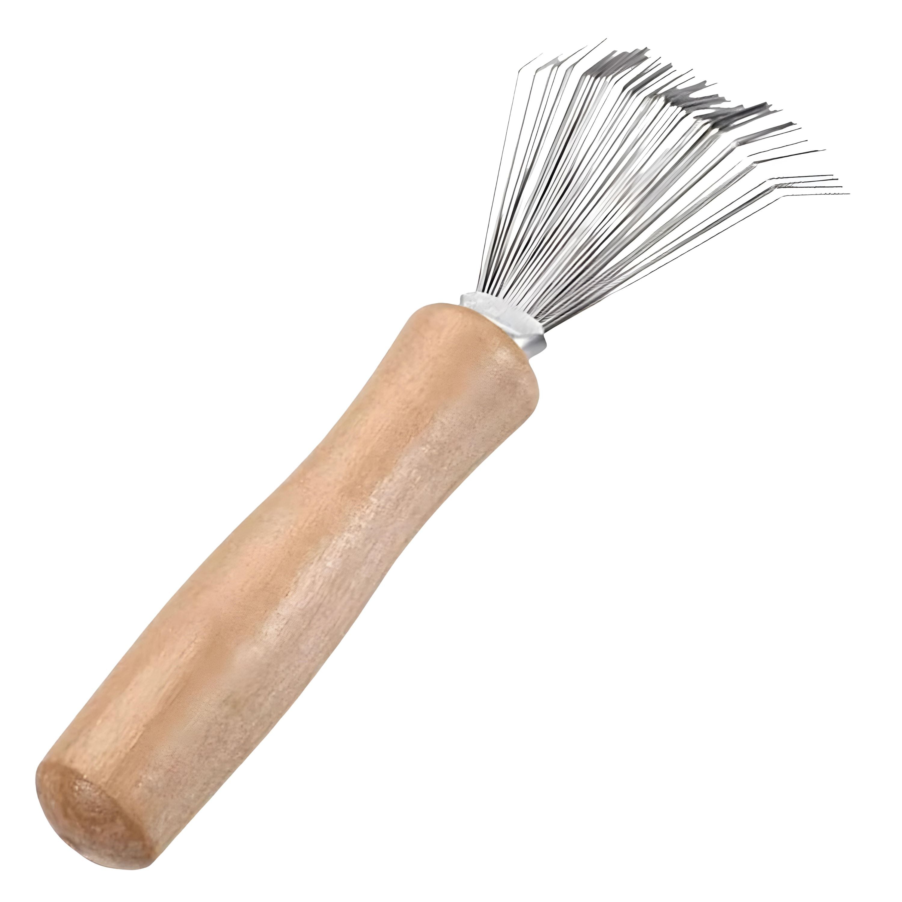 Kitcheniva Hair Brush Cleaner Tool With Metal Rake
