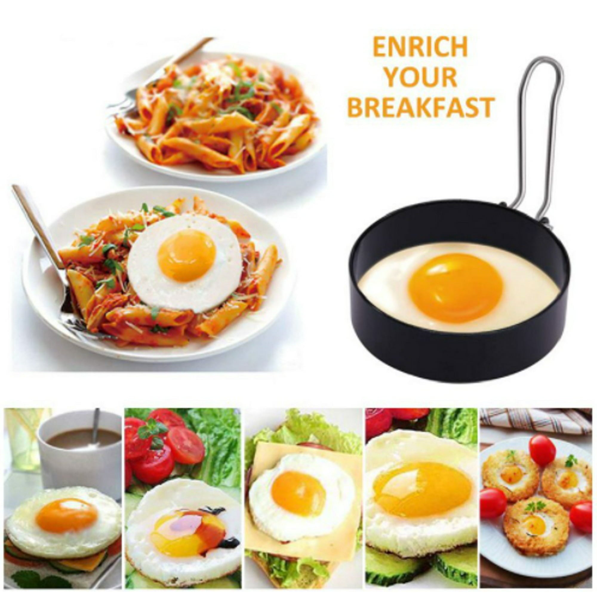 Kitcheniva 2-Pcs Non Stick Fried Egg Shaper