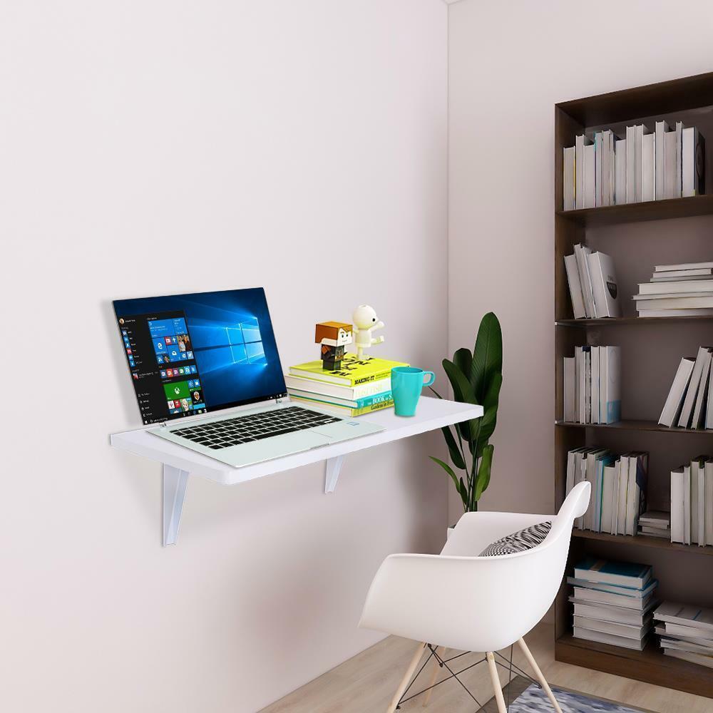 Kitcheniva Wall Mounted Floating Computer Desk Sturdy Table