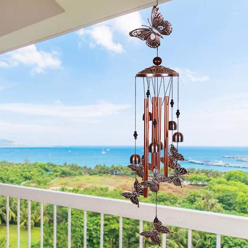 Kitcheniva Retro Deep Tone Resonance Serenity Metal Wind Chimes