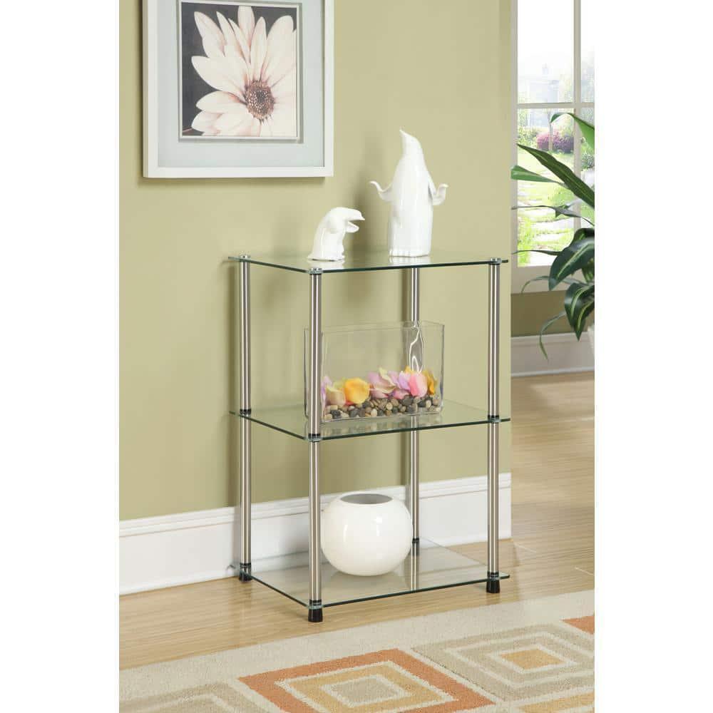 Kitcheniva Modern 3 Tier Corner Side Table