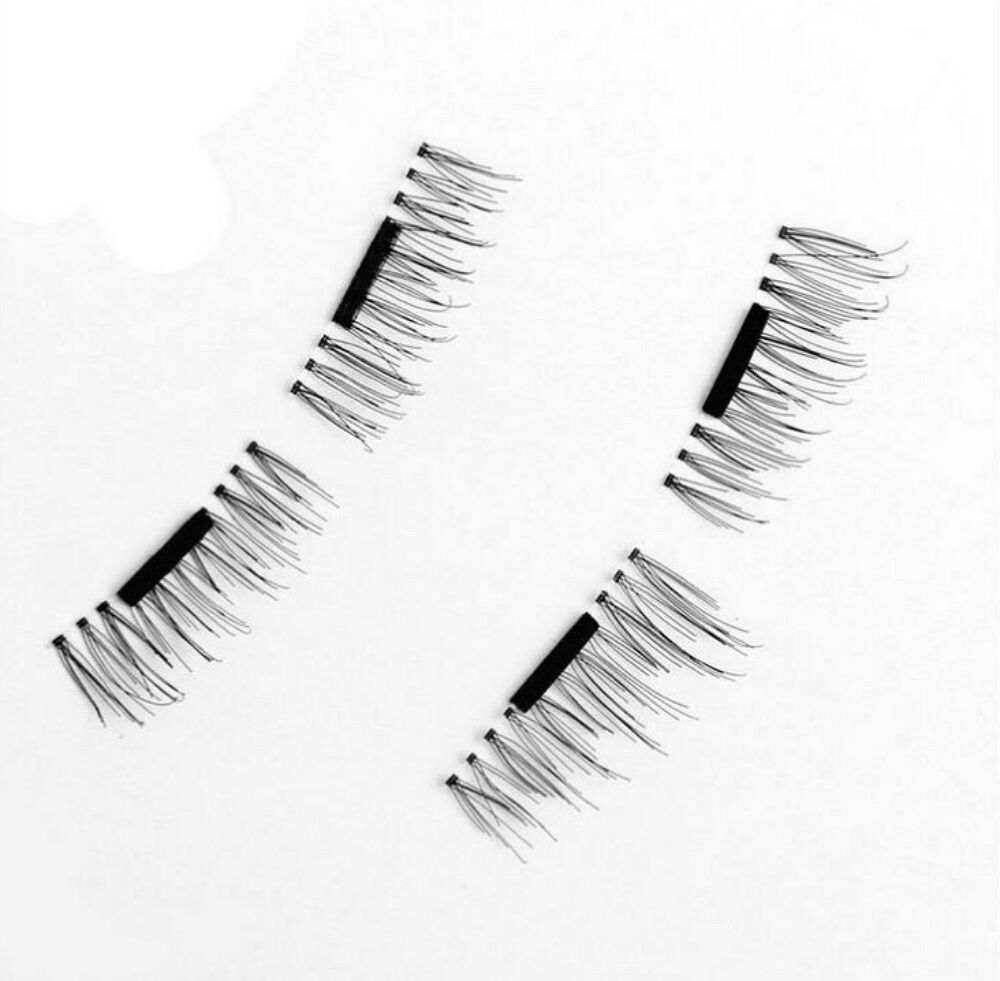 Kitcheniva 4 Pieces 3D Magnetic False Eyelashes