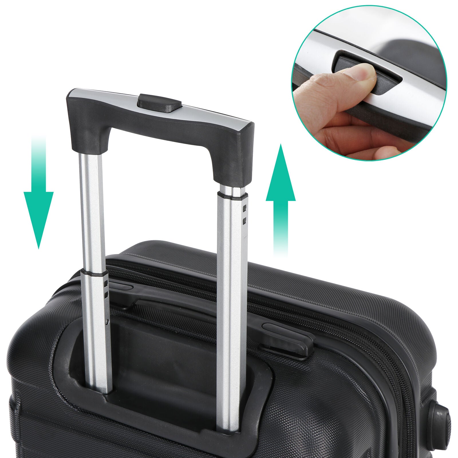 Kitcheniva Cabin Size Lightweight Suitcase 21