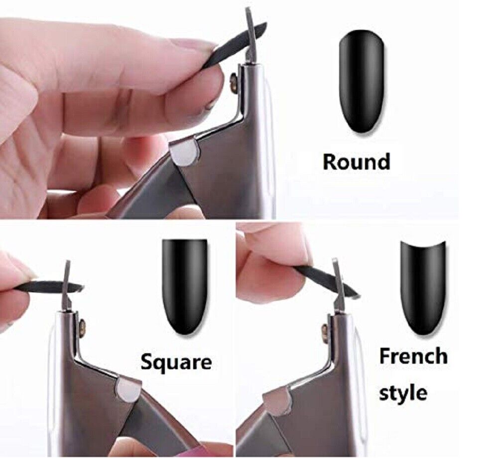 Kitcheniva Manicure Tips Cutter Acrylic Nail Scissors