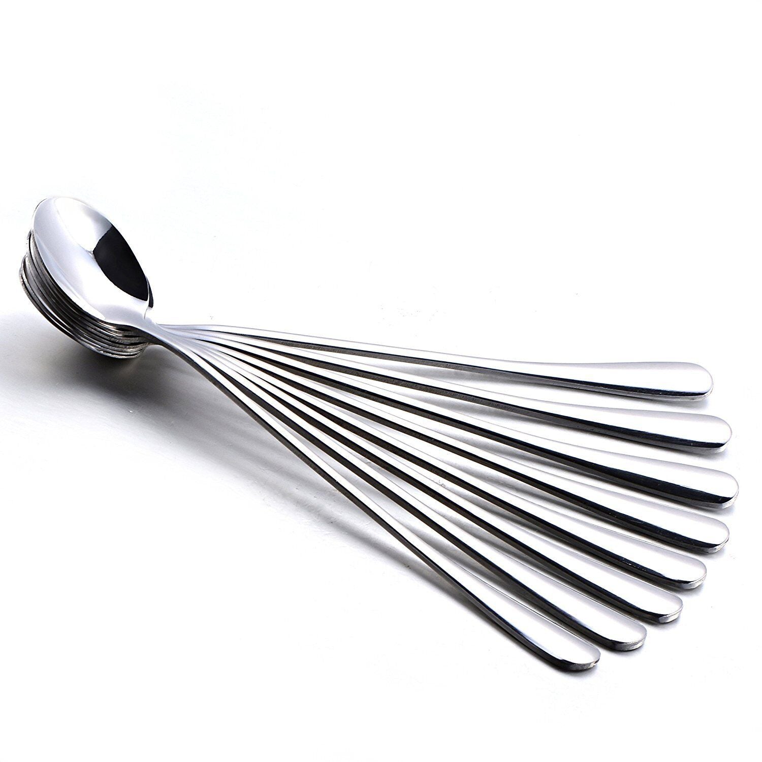 Kitcheniva 6-Pcs Long Cocktail Teaspoons