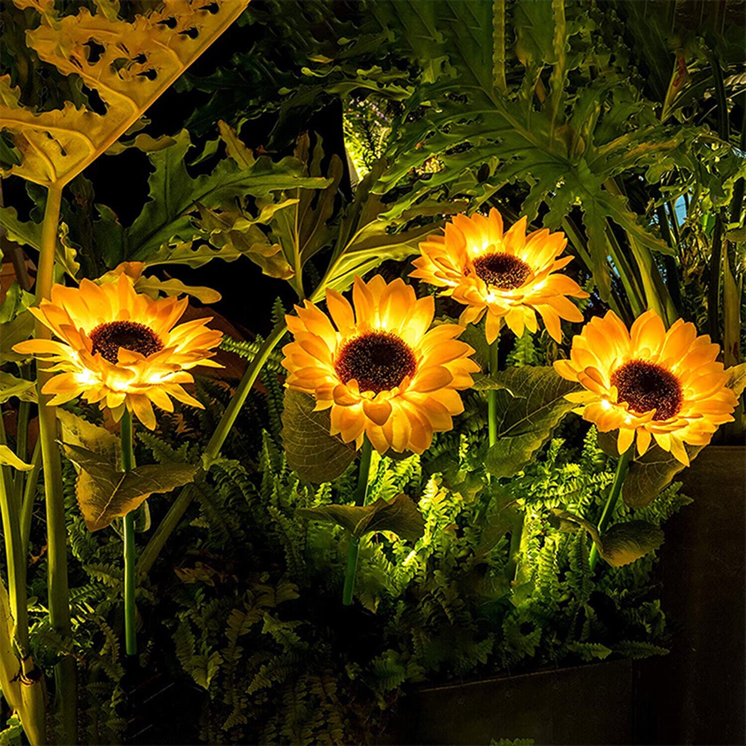 Kitcheniva Solar Sunflowers LED Lights