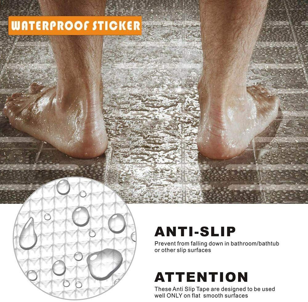 Kitcheniva 24-Pieces Bath Tub Shower Stickers Anti Slip Grip Strips