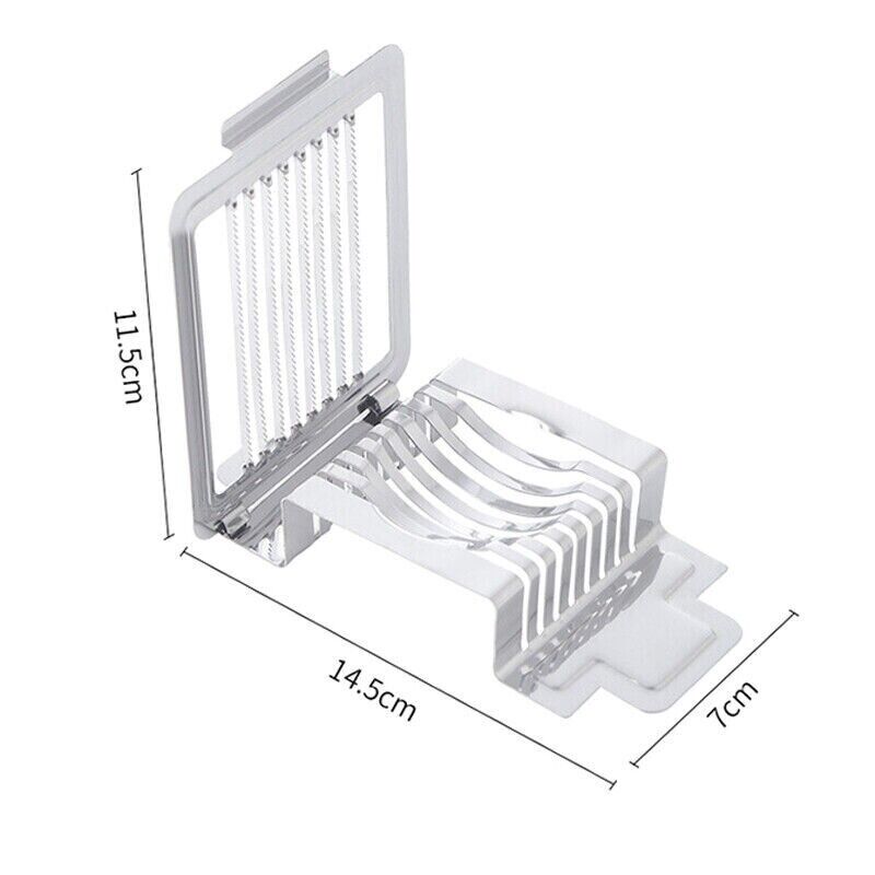 Kitcheniva Stainless Steel Boiled Egg Slicer