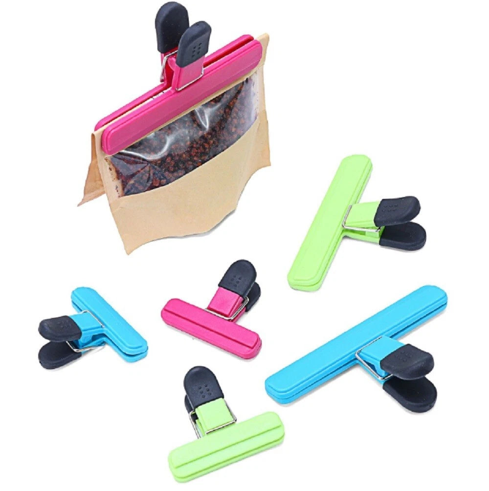 Kitcheniva Durable Chip Bag Clips Set 6 Pcs