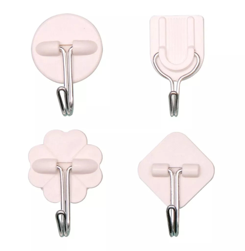 Kitcheniva Heavy Duty Adhesive Wall Hooks 24 Pcs