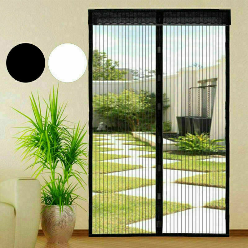 Kitcheniva Hands-Free Magnetic Screen Door Mesh Curtain