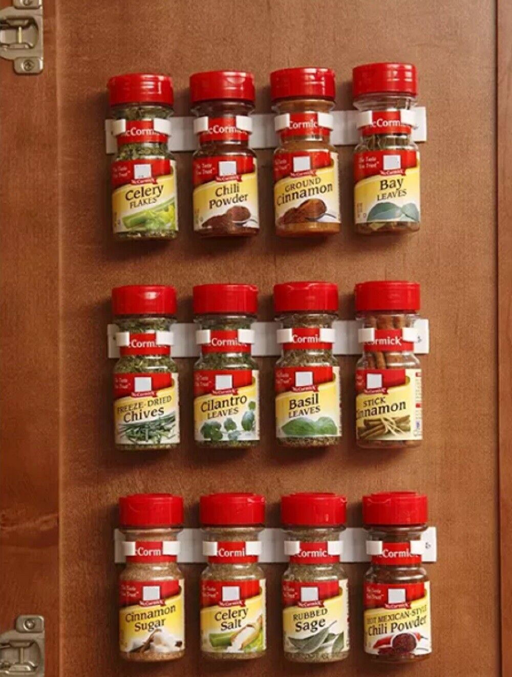 Tika Kitchen Spice Rack Organizer 20 Spice Gripper