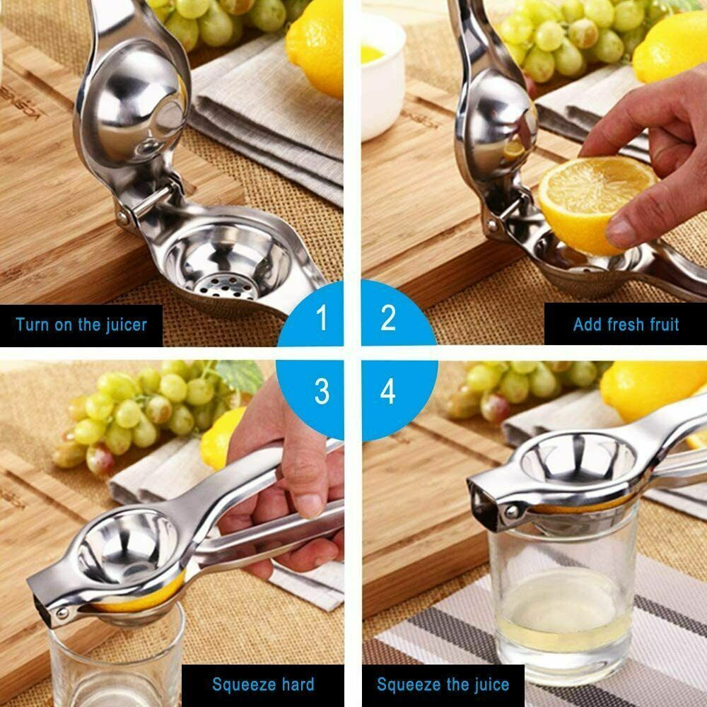 Kitcheniva Lemon Squeezer Lime Juicer Clip Fruit Orange Citrus Manual