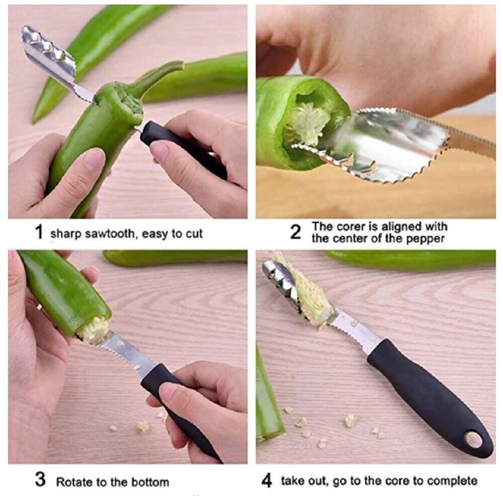 Kithceniva Pepper Cutter Corer