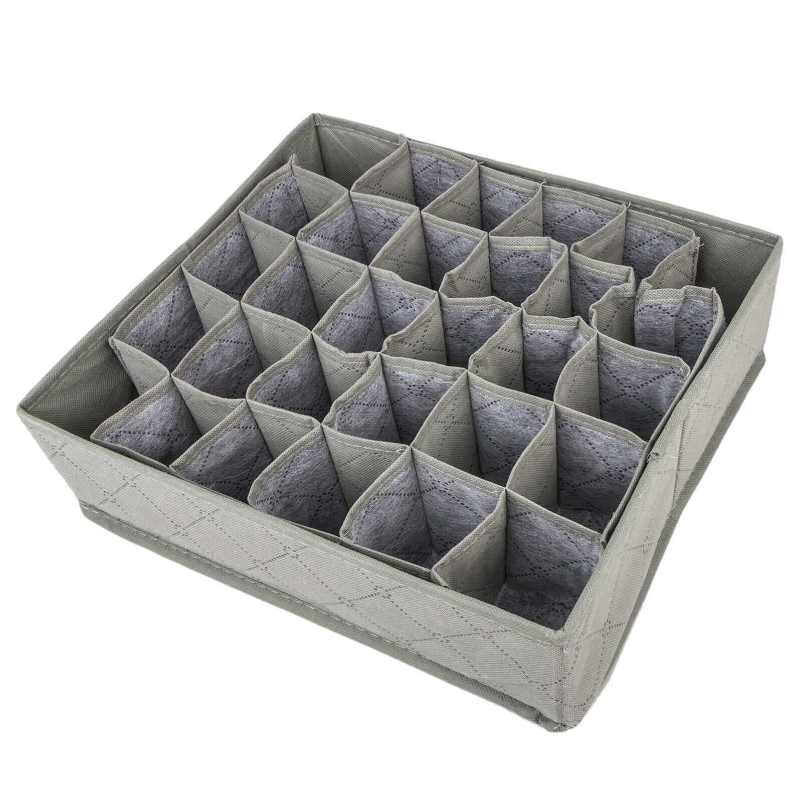 Kitcheniva Drawer Organizer 30 Cells Gray