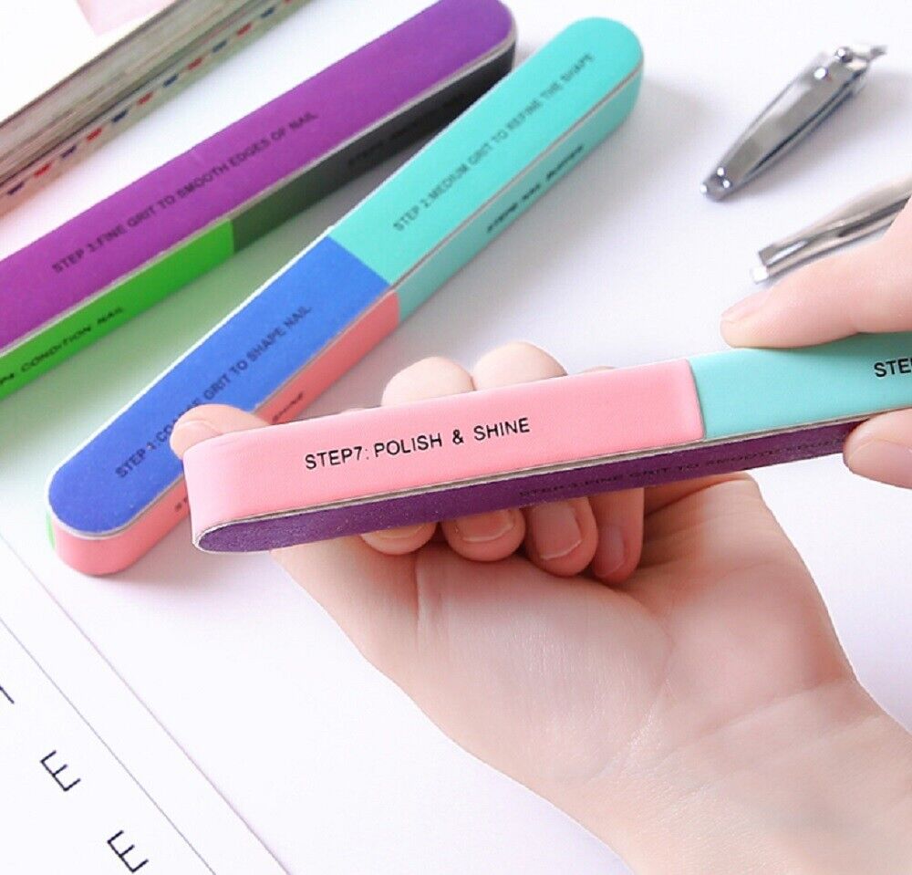 Kitcheniva 6 Nail File Buffer Shiner Finger Toe Polishing