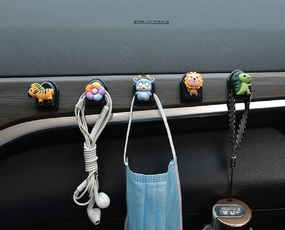 Kitcheniva 8-PCS Car Hooks Organizer Storage Hanger