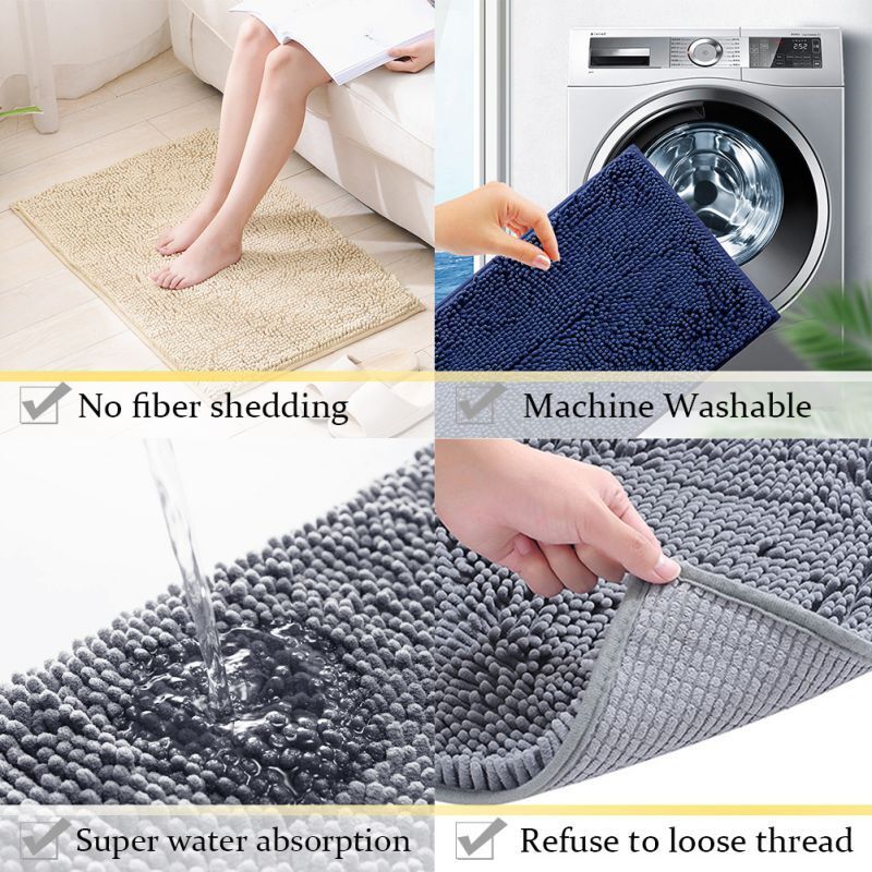 Kitcheniva Absorbent Soft Bath Rug