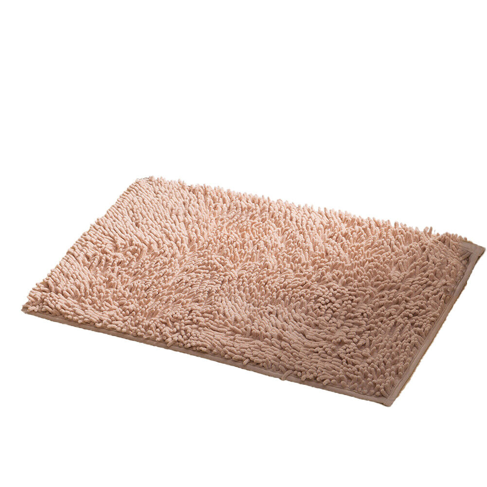 Kitcheniva Luxury Chenille Absorbent Soft Shaggy Non-Slip Bath Rug