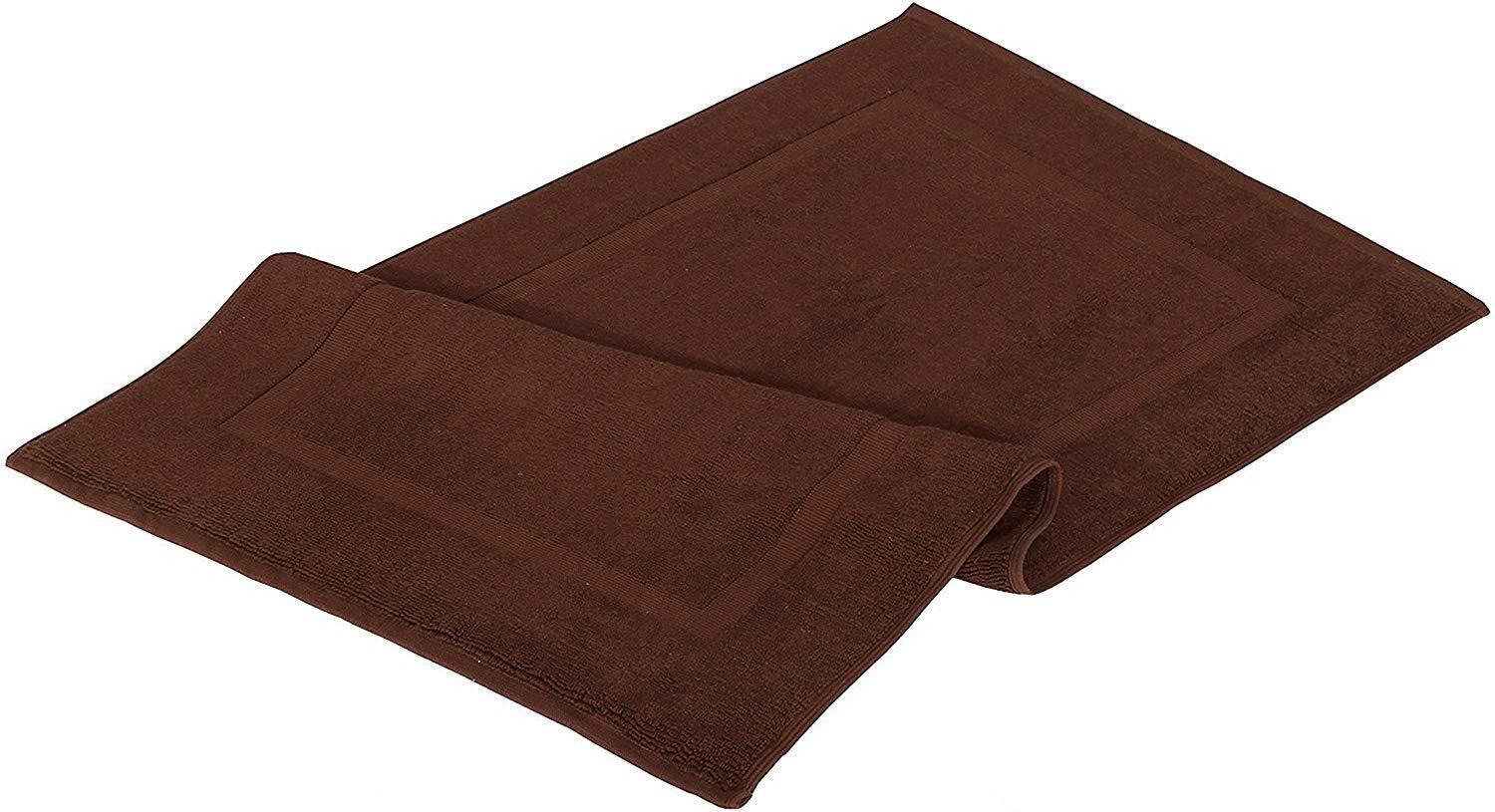 Kitcheniva 2-Pack Cotton Banded Bath Mat Washable 21x34