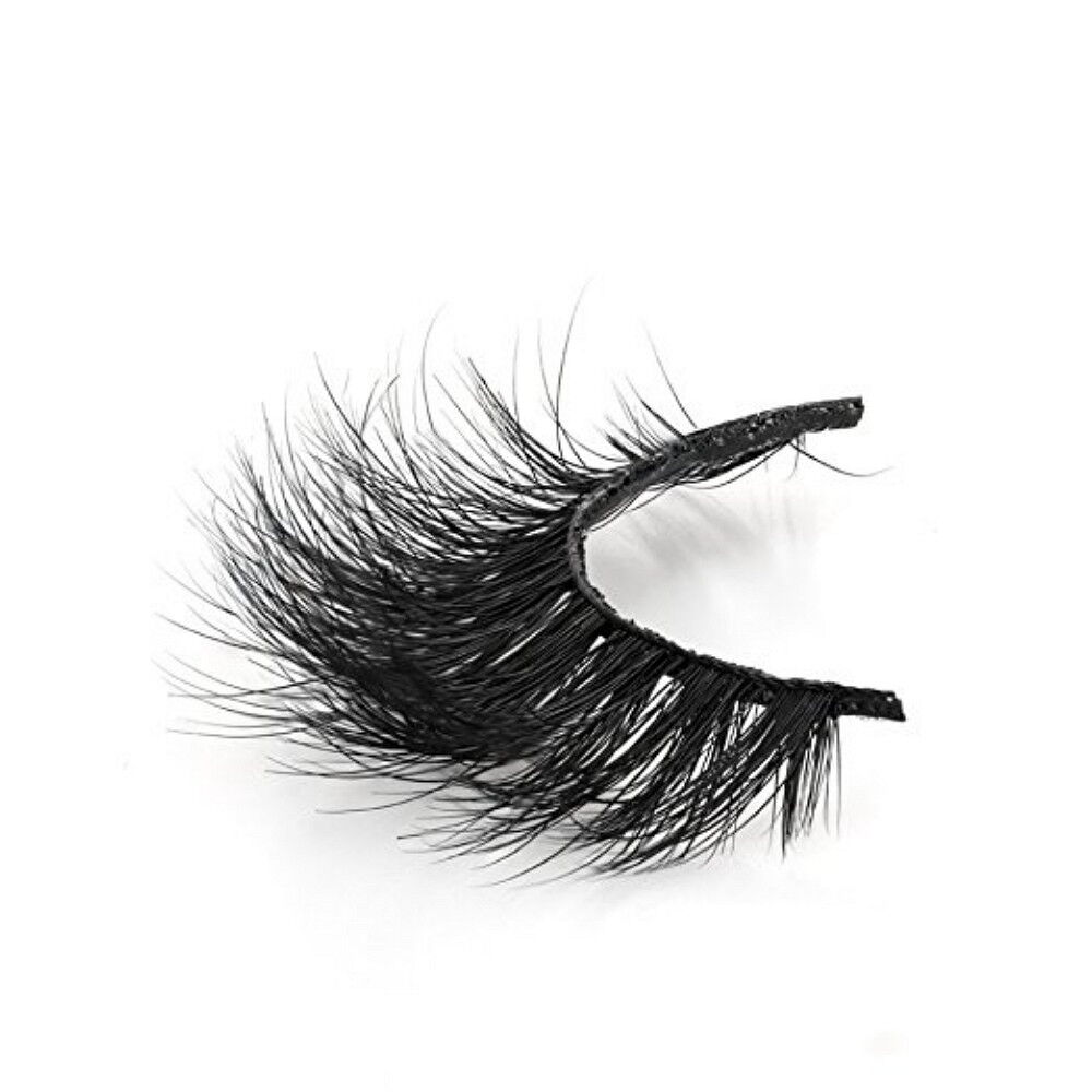 Kitcheniva Siberian Mink Fur Soft Thick 3D False Eyelashes Natural