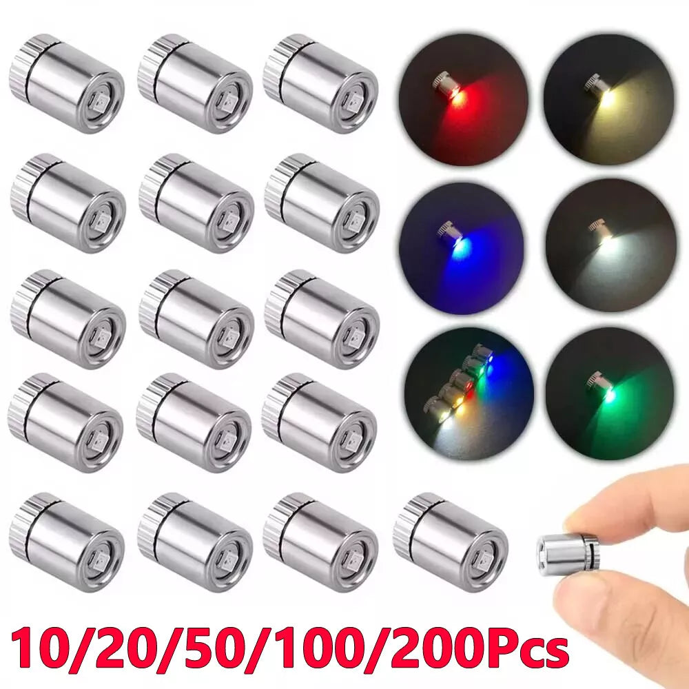 Kitcheniva Mini LED Lights Silver Plastic With Battery 10 Pcs