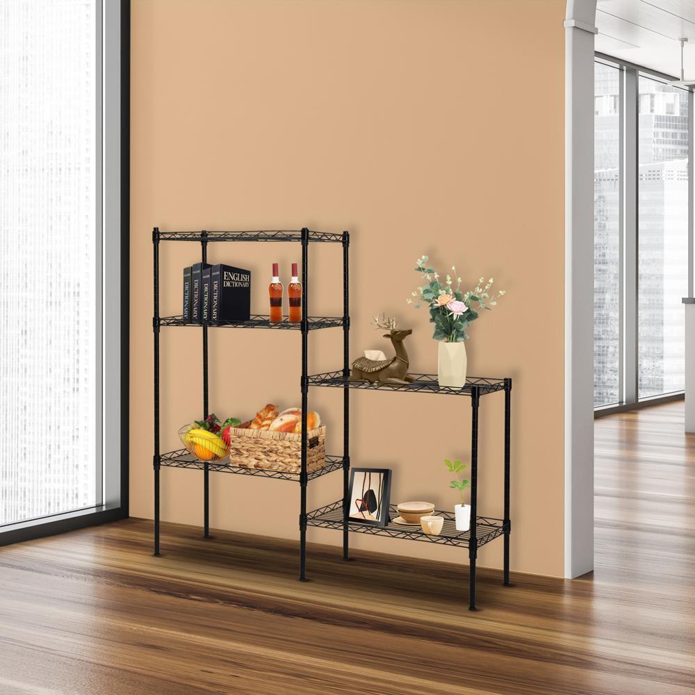 Kitcheniva 5 Layer Wire Shelving Rack Adjustable Shelf Storage