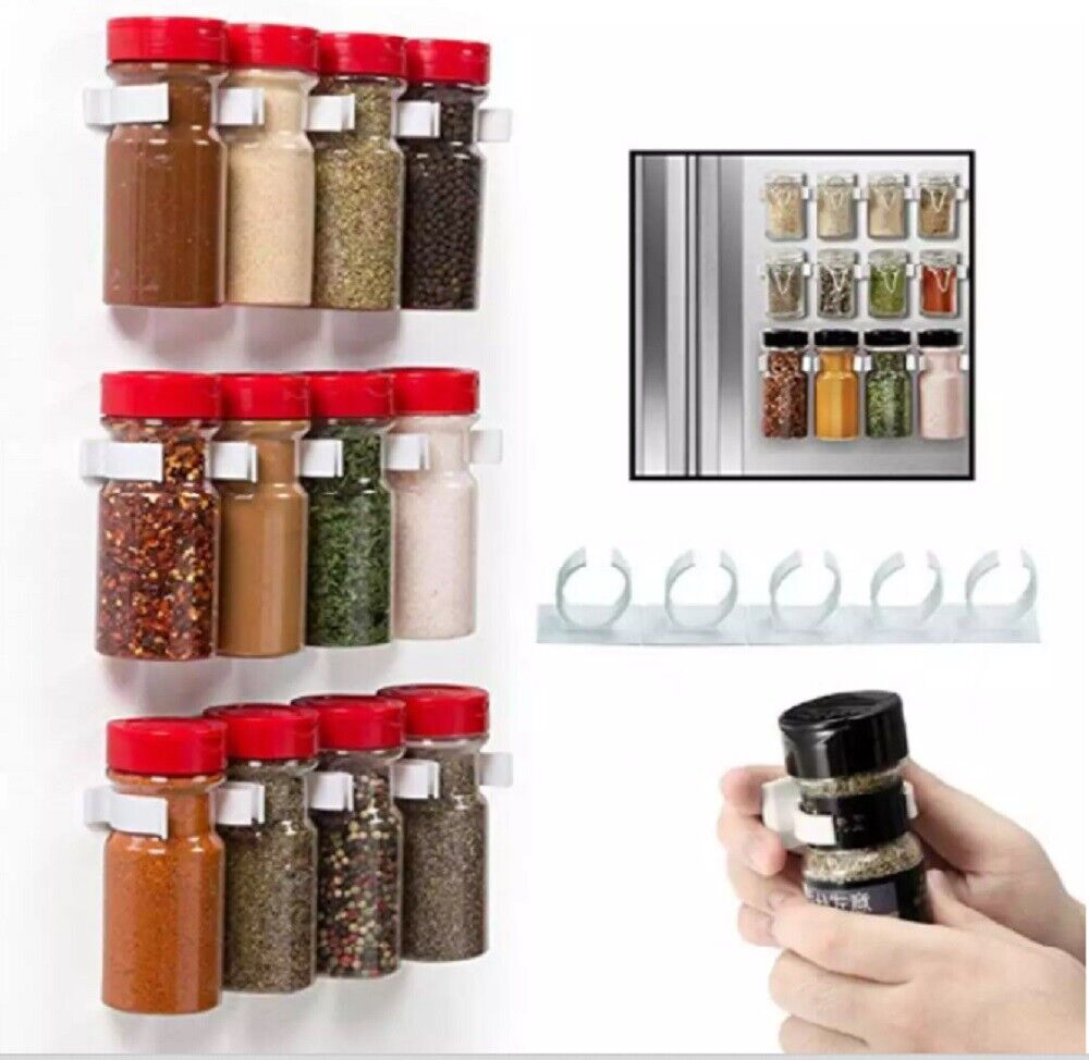 Kitcheniva Kitchen Spice Rack Organizer 20 Spice Gripper