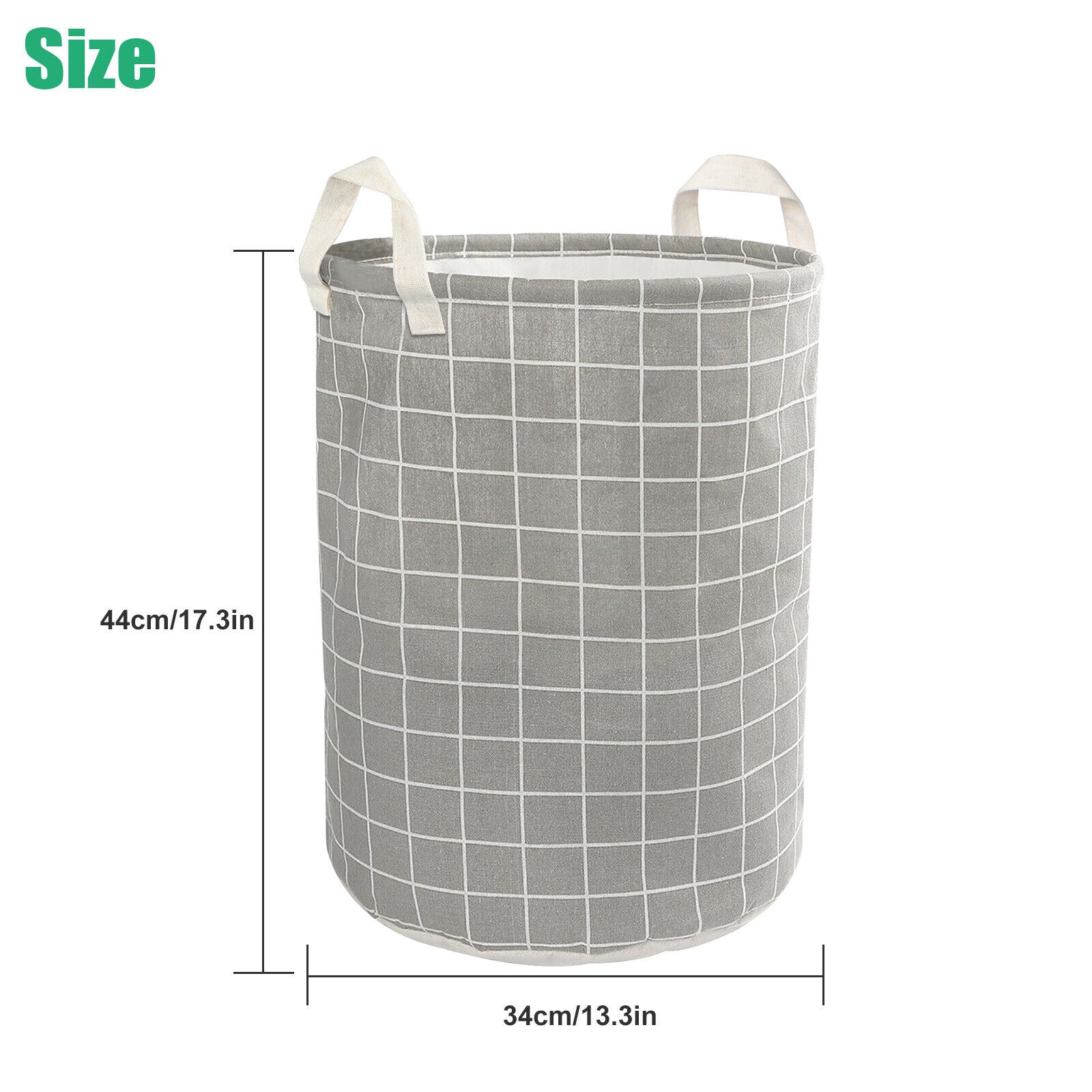 Kitcheniva Large Foldable Storage Laundry Hamper Basket