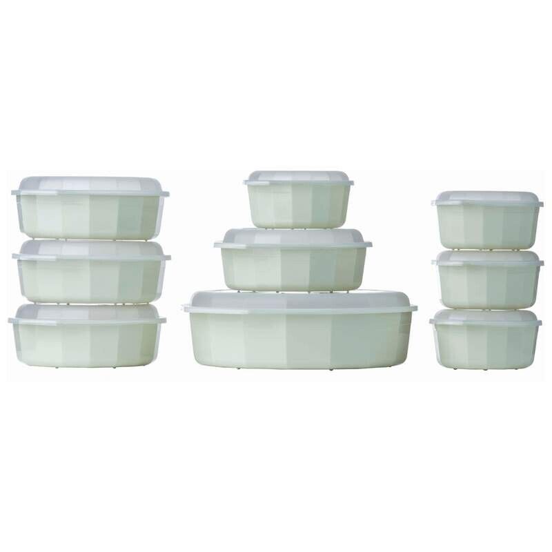 Kitcheniva Plastic Food Storage Containers With Lids Set of 18