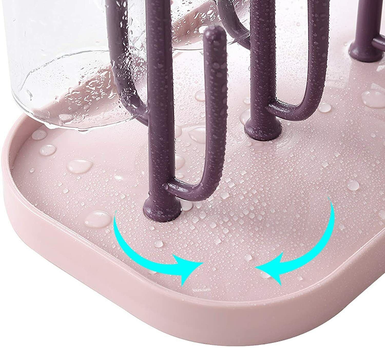 Kitcheniva Baby Bottle Drying Rack Portable Bottle Dryer Holder