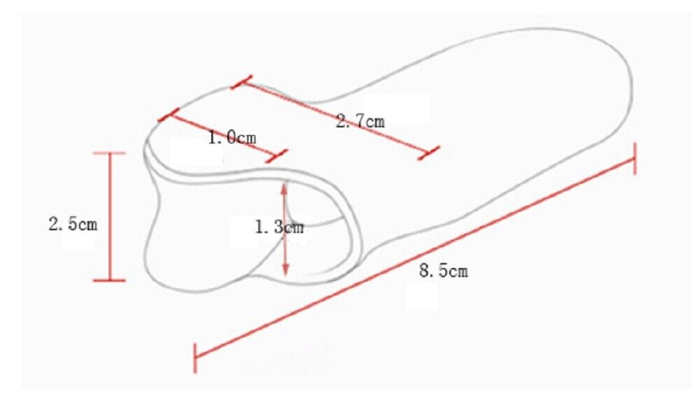 Kitcheniva 1 Pair Silicone Gel Bunion Toe Corrector