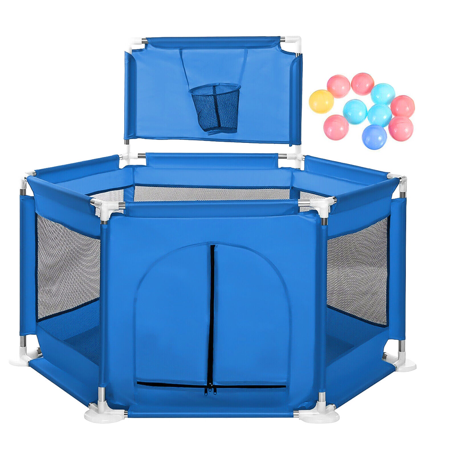 Kitcheniva Foldable Baby Playpen Fence Kids Safety Activity Center