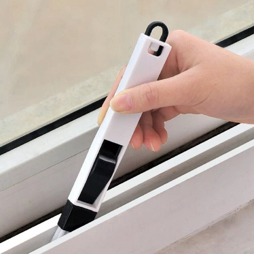 Kitcheniva 2-Pcs 2-In-1 Multipurpose Window Door Keyboard Cleaning Brush