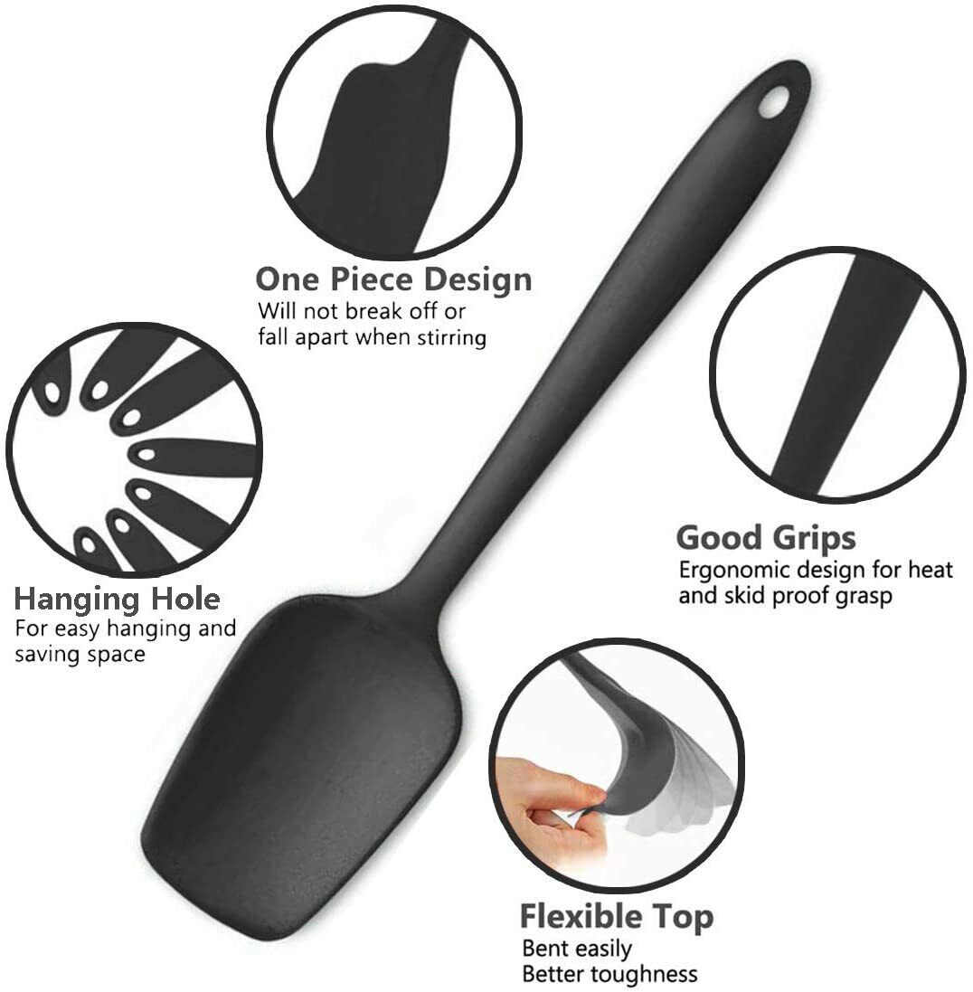 Kitcheniva Silicone Spatula Set of 6